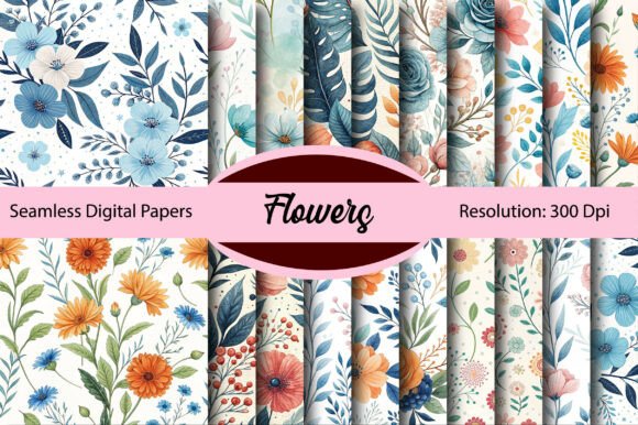 Elevating Visual Identity: The Strategic Role of Flowers Seamless Digital Paper in Modern Creative Workflows