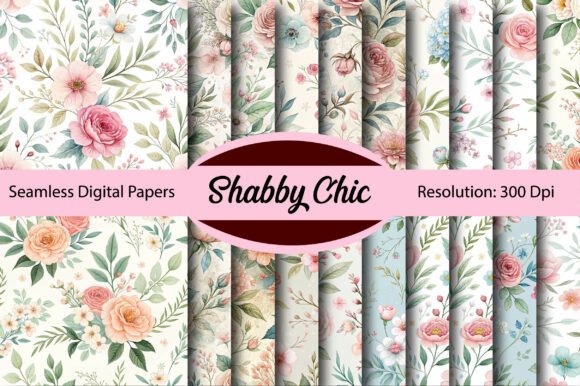 Elevating Visual Narratives: The Strategic Role of Shabby Chic Seamless Digital Paper in Modern Design