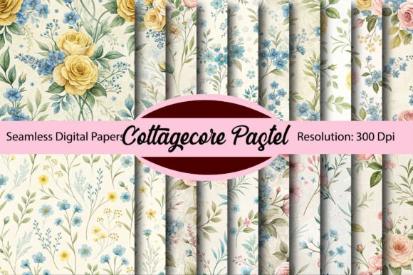 Embracing the Soft Aesthetic: A Guide to Cottagecore Pastel Digital Paper