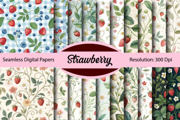 Evaluating Strawberry Seamless Digital Paper for Creative Projects