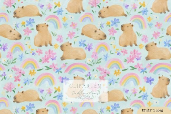 Strategic Design Decisions: Leveraging the Capybara Cute Seamless Pattern Rainbow for Brand Growth