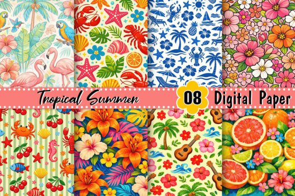 Tropical Summer Digital Paper: A Creative Guide