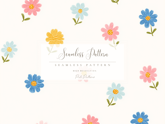 Unlocking Creativity with the Retro Floral Seamless Pattern PNG