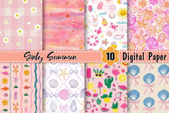 Unlocking Summer Creativity: A Complete Guide to Girly Digital Paper Collections